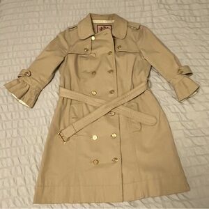 Juicy Couture Trench Coat Size Small